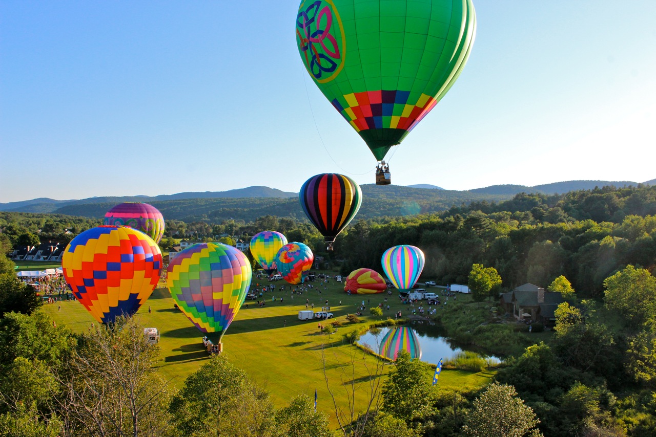 31st Annual Stoweflake Hot Air Balloon Festival Takes Flight July 7-9.